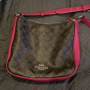 COACH Ellie File Bag in Signature Canvas